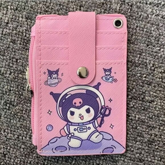 Hello Kitty Kuromi Lanyard Card/ID Holder - Picture 2 of 4